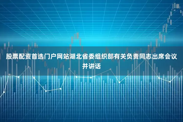 股票配资首选门户网站湖北省委组织部有关负责同志出席会议并讲话
